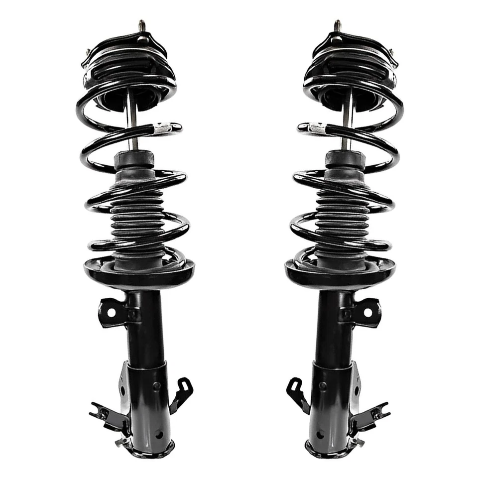 Front Struts & Coil Spring Sway Bars Links for 2012 2013 2014 2015 Honda Civic - Image 3 of 4