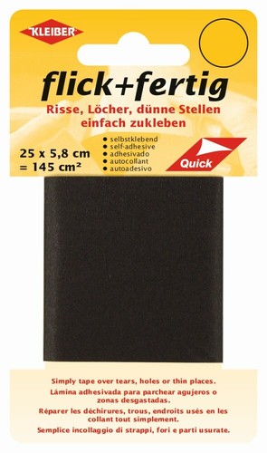 Flick und Fertig Reparatur Klebeflicken Flicken wasserfest 5,6x 25 cm - 第 15/15 張圖片