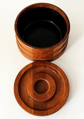 DANSK DESIGNS IHQ JENS QUISTGAARD TEAK WOOD ICE BUCKET SCANDINAVIA DANISH MODERN - Picture 10 of 18