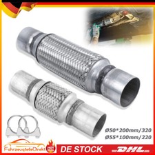 Edelstahl Flexrohr Vorderrohr für Opel Astra G, H, Corsa, Tigra 50x200 55x100mm