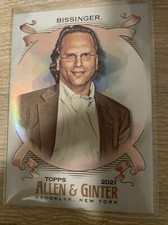 2021 Topps Allen & Ginter Hot Box Silver Portrait #262 Buzz Bissinger Journalist