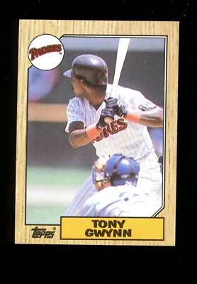 1987 Topps #530 Tony Gwynn San Diego Padres HOF QTY