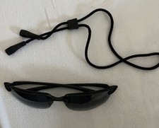 Maui Jim 407-02 Ho'okipa Gloss Black Frame / Grey Polarized Lenses Hookipa Used