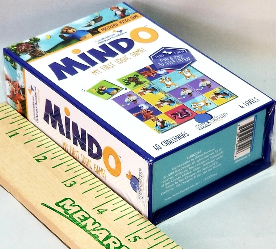 MINDO My First Logic Game Multilevel Brainteaser Puzzle ▪︎ New Sealed  - Image 4 of 4