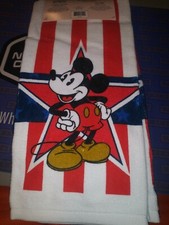 3 PIECE KITCHEN SET MICKEY MOUSE 2 DISH TOWELS 1 OVEN MIT NEW WITH TAGS
