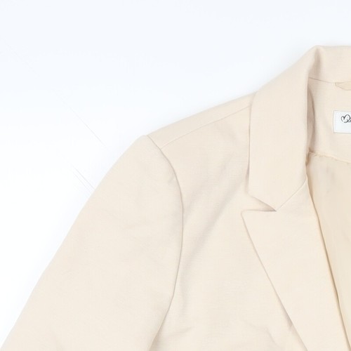 Miss Selfridge Women’s Beige Blazer Size 12 - Picture 11 of 12