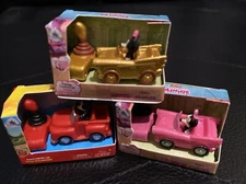 ZURU Mini Brands DISNEY Series 2 Lot Of 3 Mickey & Minnie Mouse Cars RARE Gold!