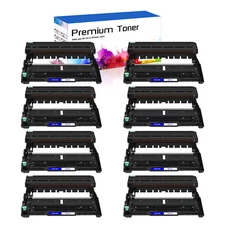 8PK Black DR630 Drum Unit for Brother MFC-L2680W MFC-L2685DW MFC-L2700DW Printer