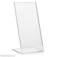 DIN lang (DL) Werbeaufsteller / Tischaufsteller / L-Ständer aus PLEXIGLAS®
