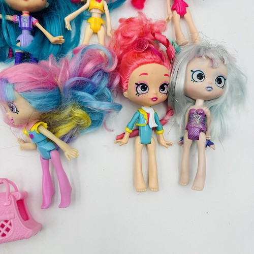 Shopkins Shoppies Dolls Bulk Bundle Lot Of 10 Large & Lot Of 6 Small Plastic - Picture 7 of 14