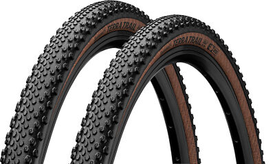 2x Continental Terra Trail ProTection 40-622 schwarz/transparent TLR 28x1.50
