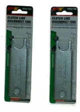  2 pcs CLUTCH LINE DISCONNECT TOOL W83150 PERFORMANCE TOOL 4in L 5/8 in opening