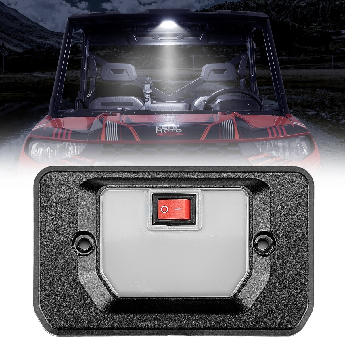 Overhead LED Light UTV Dome Light for Polaris Ranger XP 1000 SP