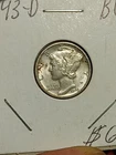 1943-D Mercury Dime. Gorgeous Luster And Details. NICE!