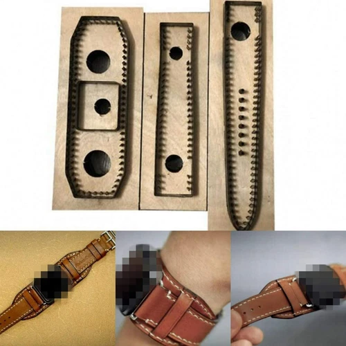 Leather Dies Cut leathercraft tool for 40mm 44mm bracelet belt watch Band DIY