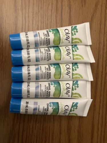 (5) Olay Fresh Effects Shine Shine Go Away Minimizing Cleanser .68 Oz