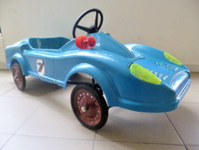 1970 FERRARI PEDAL CAR PLASTIC BODY MADE IN GREECE EXCELLENT NEW