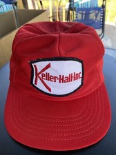 Vintage Keller-Hall Inc. Snapback Hat Cap Made In USA Patch