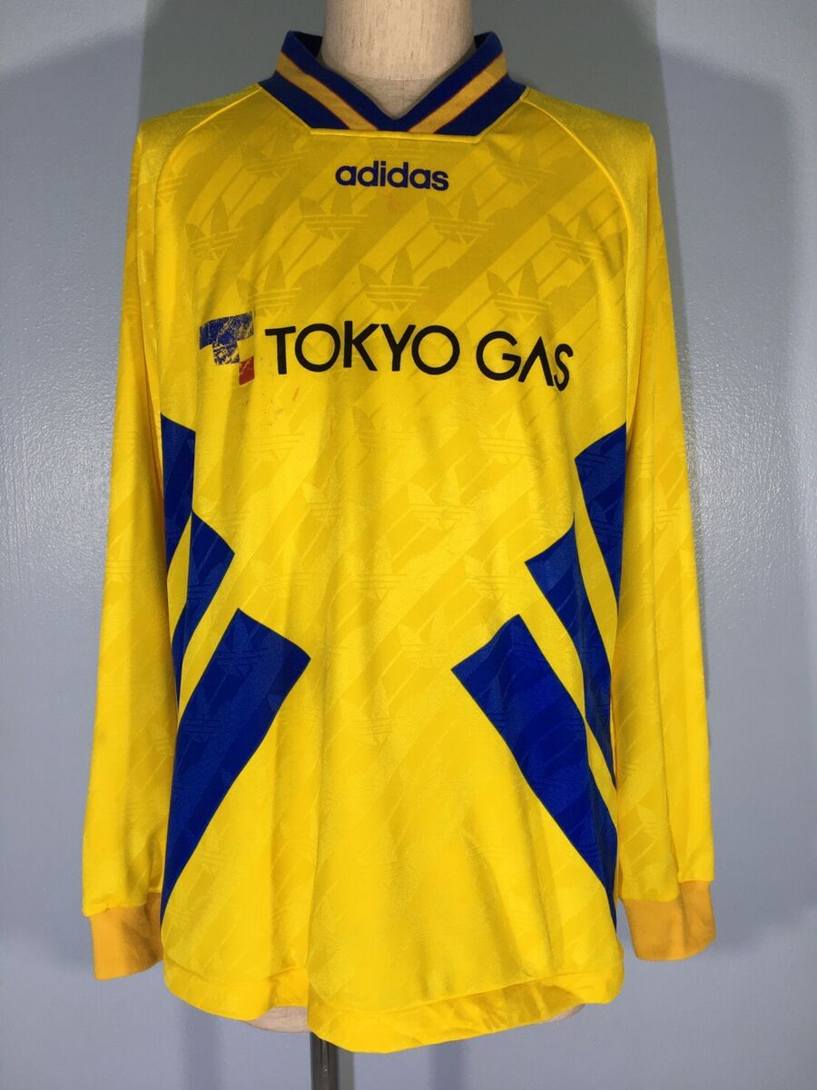 TOKYO GAS FC VINTAGE 90s J LEAGUE JAPAN ADIDAS FOOTBALL TOKYO GAS FC VINTAGE 90s J LEAGUE JAPAN ADIDAS FOOTBALL