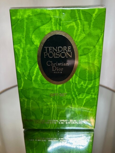 Tendre Poison Dior perfume set 50 ml + edt 5 ml. Rare, vintage