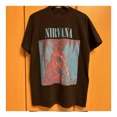 NIRVANA SLIVER Short Sleeve T Shirt Black S-5XL DO215