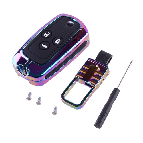 Funda protectora con llave de coche de 3 botones apta para Honda CRZ Accord Civic CRV TSX ZDX - Imagen 2 de 6