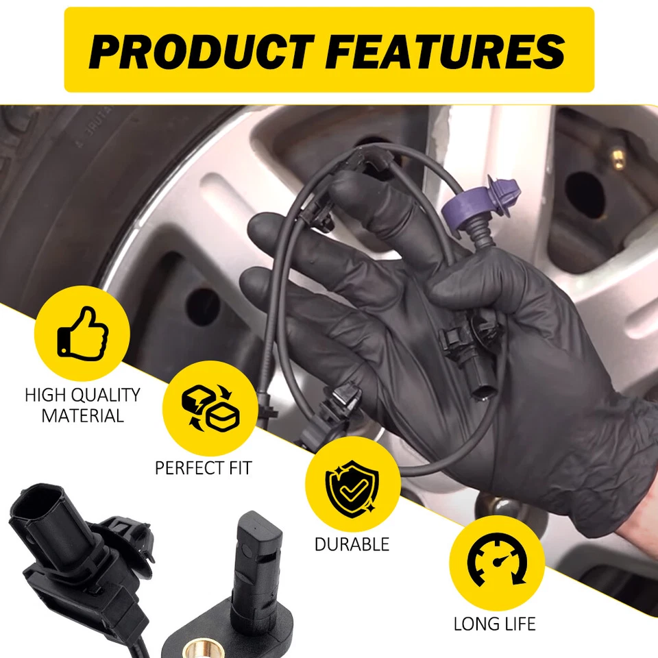 Sensor de rueda de velocidad ABS para Honda Civic 2006-2011 sedán cupé izquierda derecha Foto 2 de 4