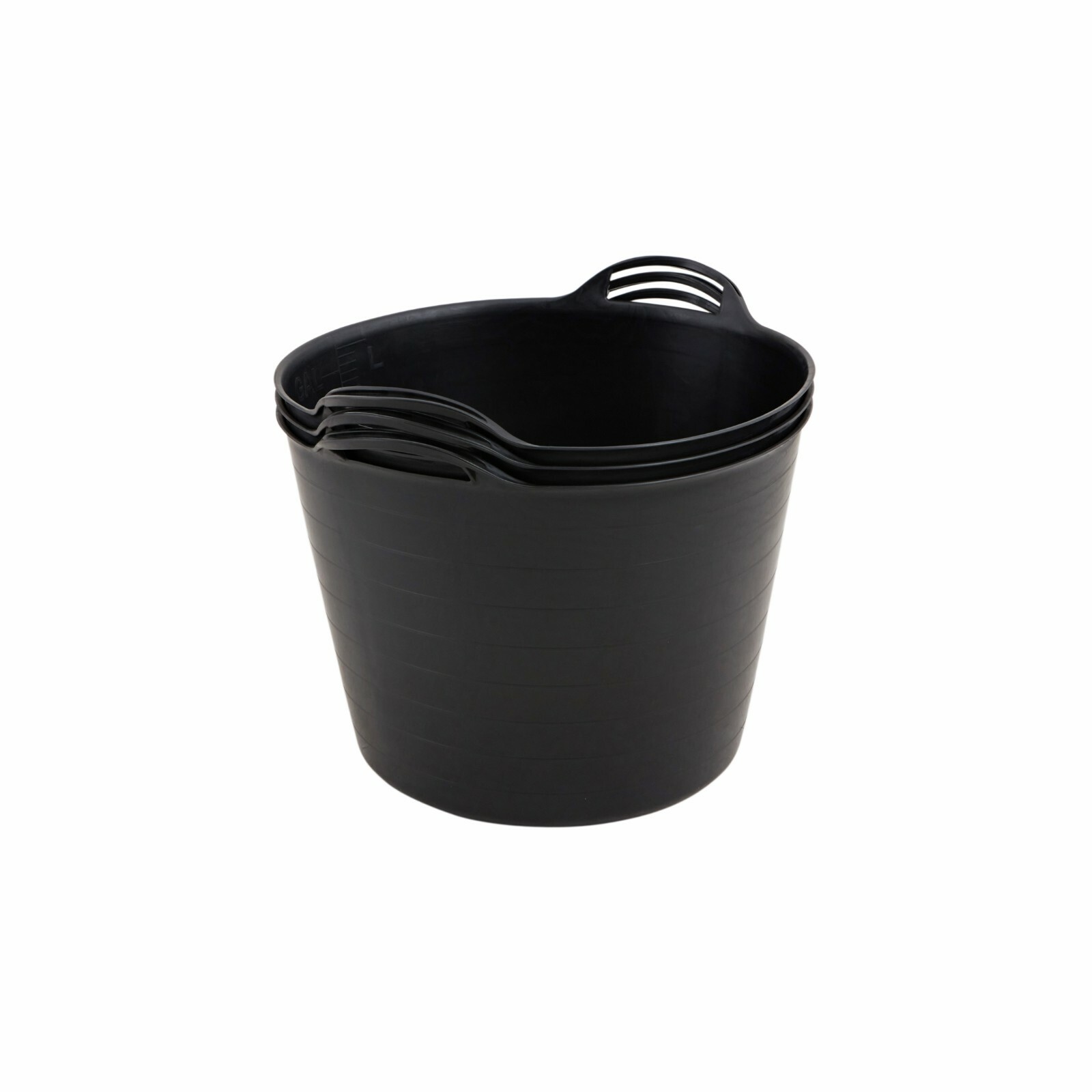 BiGDUG x5 26L Flexi Tub Packs Black Plastic Tubs 26 42 65 Litre Multi