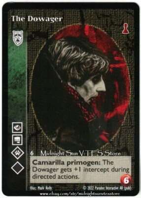 The Dowager Nosferatu New Blood 2022 V:TES VTES Vampire CCG