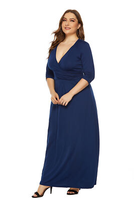 open lace back dress Party Dress Plus Size Ladies Midi Sequin Mesh Long Sleeve Lace Elegant –  Elegant Fashion Styles main image 0