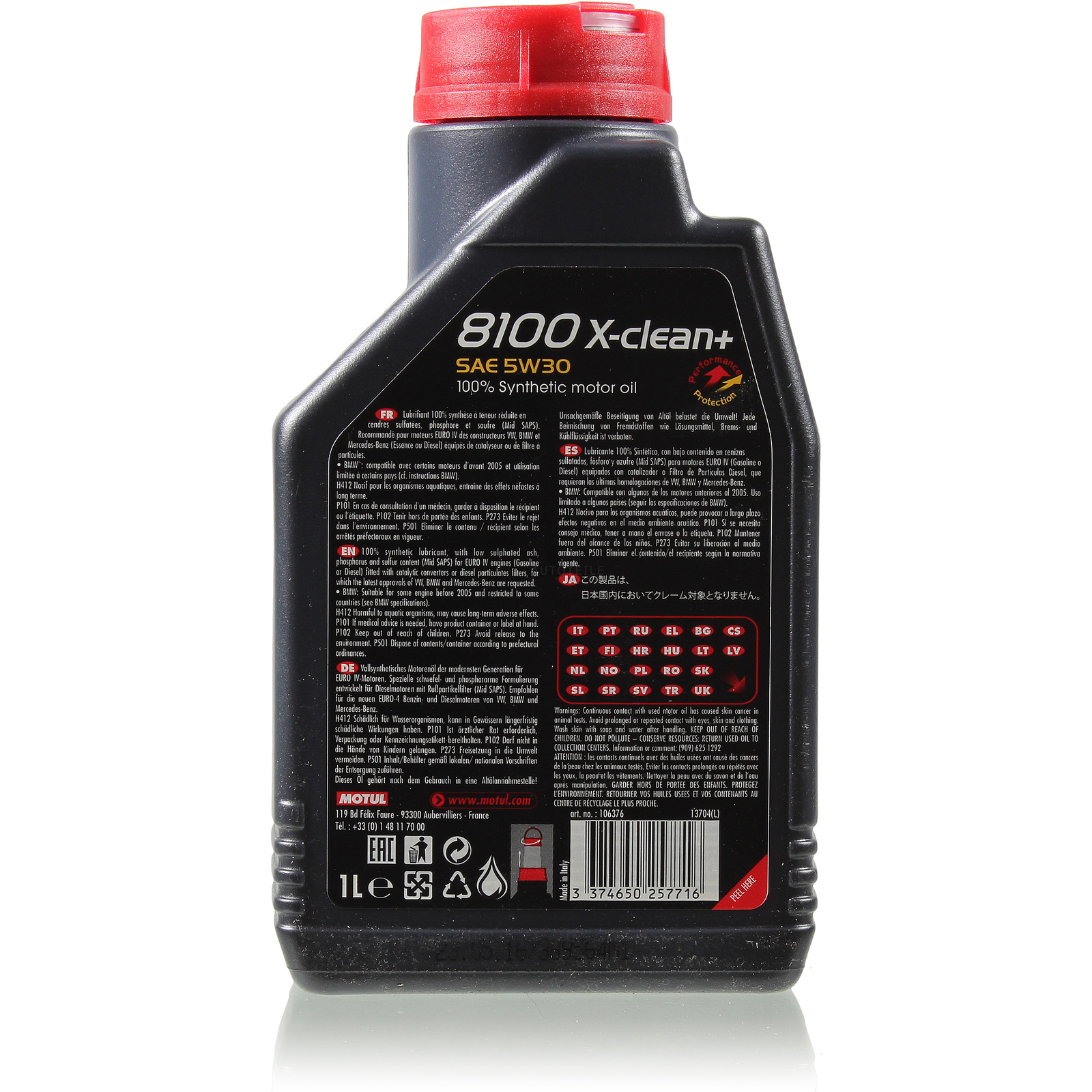 Details zu 8L Inspektionspaket Set Motul 8100 X-clean+ 5W-30 Motoröl SCT Filter 11379810 Reichliche Popularität