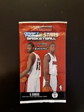 2007-08 Bowman Draft Picks & Stars Hobby Pack (Kevin Durant Rookie RC Refractor)