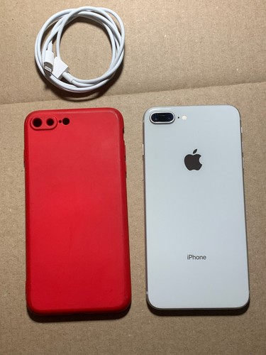 Apple iPhone 8 Plus Silver 64GB - (Unlocked) A1864 (CDMA + GSM) read - Afbeelding 6 van 13
