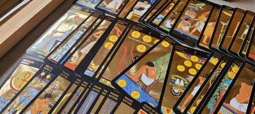 78 Tarot Nefertari in Russian Italy Lo Scarabeo with instructions - Picture 7 of 14