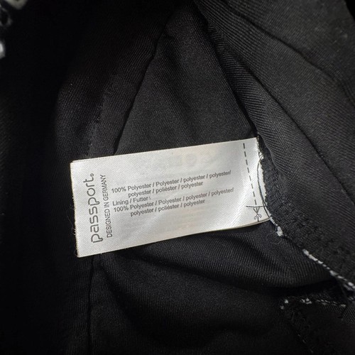 Passport black and white mesh zip-up top - Picture 6 of 6