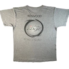 Kenwood Excelon Edge 10 Years of Excellence vintage t-shirt JVC Kenwood Audio  L