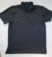 Under Armour Men's Loose Heatgear Short Sleeve Polo Shirt Black Size XL