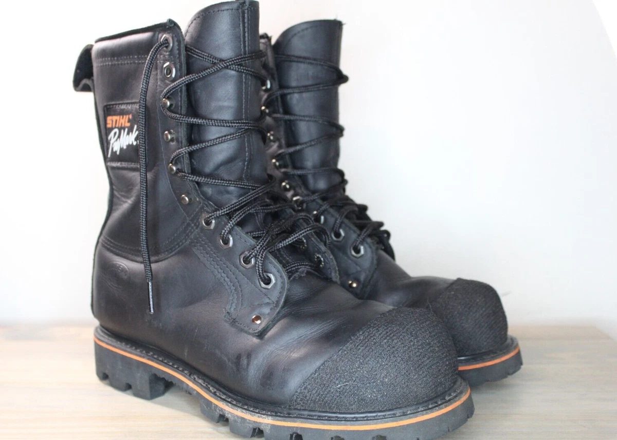 STIHL Pro Mark Chainsaw Boots Work Boots Size 7 M eBay