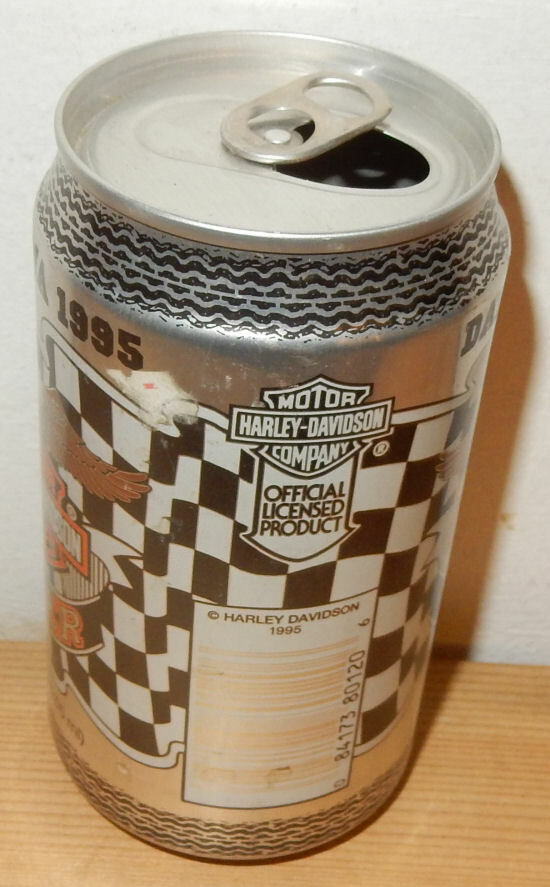 DAYTONA 1995 HARLEY-DAVIDSON MOTOR CYCLE Beer can (355ml) Empty