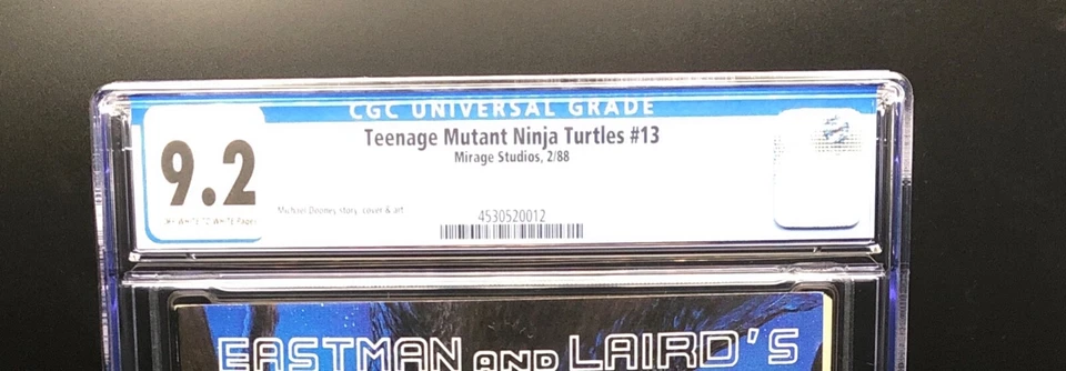 Teenage Mutant Ninja Turtles #13 1st Print CGC 9.2 1988 - Michael Dooney - Rare! - Image 3 of 3