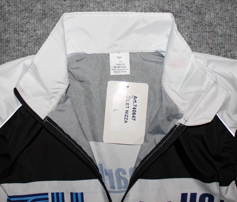 nwt TEXMARKET GILET NIZZA FULL ZIP WIND BIKE VEST Packable Cycling sz L Vest - Image 3 of 4