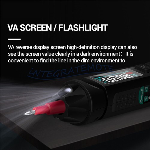 A3008 Mini Digital Multimeter Pen DC/AC Smart Voltage Tester Meter 6000 Counts - Bild 15 von 19