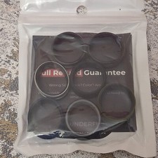 Thunderfit Silicone Rings Size 10 Men's 7-Pack Middle Line Wedding Bands