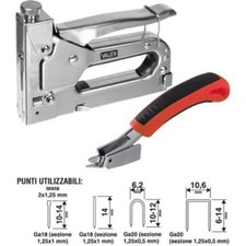Puntatrice chiodatrive attrezzo levapunti spillatrice cucitrice graffettatrice