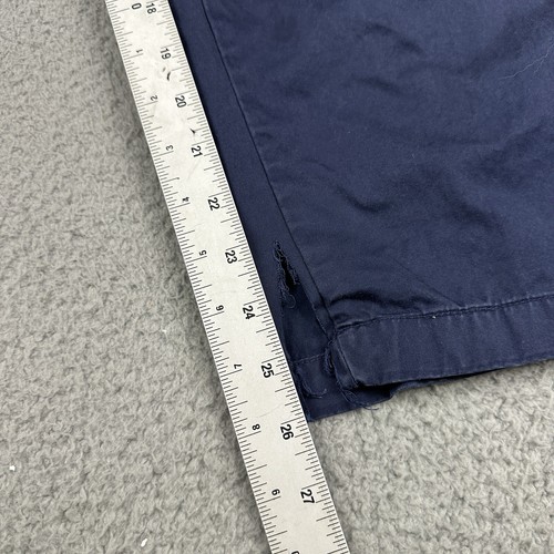 Diesel Pants Mens 30x26 Peacoat Blue P-tucs Tape Trousers Chino - Picture 10 of 13