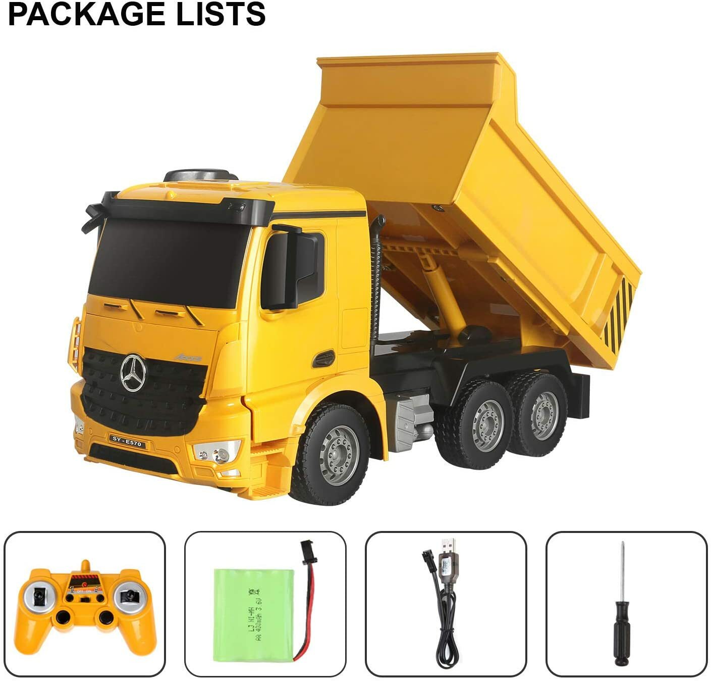 remote garbage truck
