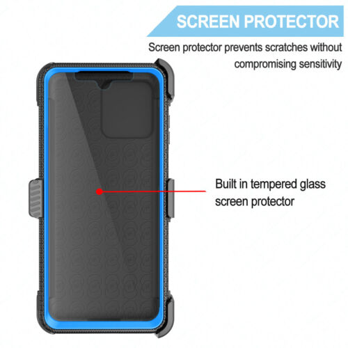 For Moto G Stylus/Power/G 5G 2024 Case +Screen Protector Holster Belt Clip Cover - Picture 13 of 18