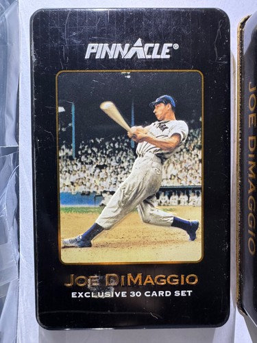 1993 Pinnacle Joe DiMaggio Exclusive Full 30 Card Set W/COA & Tin /200,000 - Picture 4 of 4