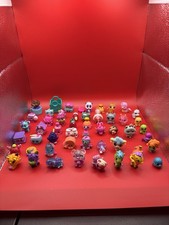 50 Pc Shopkins Hatchimals CollEGGtibles Mixed Lot Flocked Glitter Crystal Figure