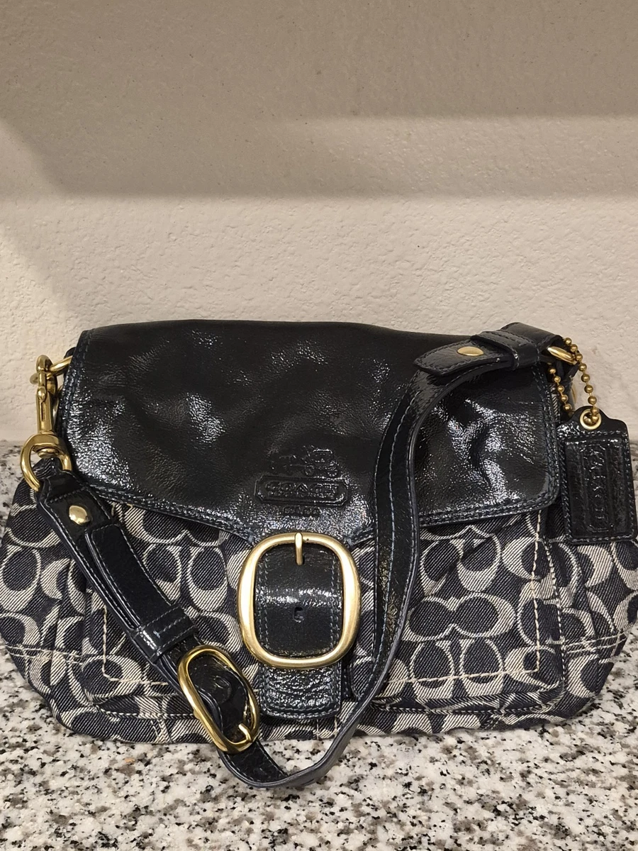 Coach Bleecker Denim Exterior Shoulder Bag Bags & Handbags for